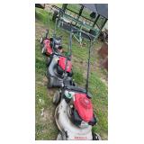 (3) Push Mowers- (2) Honda & (1) Toro, row:10