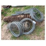 (5) Rolls High Tensile Wire, row:10