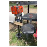 Harley Davidson Mail Box & Stool, row:8