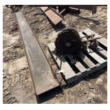 15' I-beam with chain fall, row:6