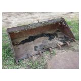 Skid loader bucket, row:8