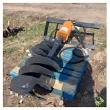 Wolverine Post Hole Digger with (2) Augers, row:4