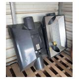 (2) Grow light housings, bldg:green