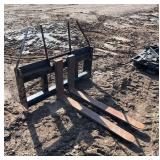 42' Pallet forks quick attach, row:6