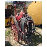 Fire extinguisher on wheels, row:7