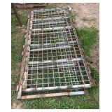 (2) Tailgates for a lawn trailer, row:10