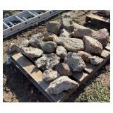 Pallet of Rocks- Mainly Michigan Pudding Stones, row:4