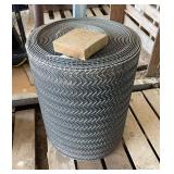 Heavy duty roll of rubber matting, bldg:green