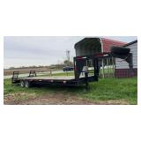 1986 Stiger Gooseneck Trailer, row:1