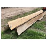 (4) Hickory slabs 17'-20', row:9