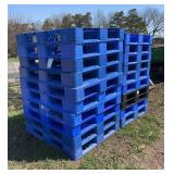 (20) Plastic pallets 39'x 47', row:6