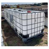 (4) IBC food grade totes, row:7