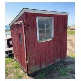 Chicken coop with windows & doors, row:7