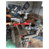 12' Kobalt Compound Miter Saw with Stand, bldg:locked