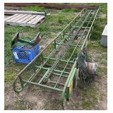 John Deere 16' hay elevator, row:8