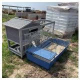 (2) Rabbit Hutches, row:8