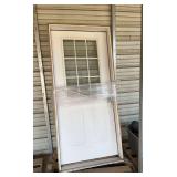 Exterior Door with Frame, bldg:green