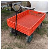 4 Wheeled Pull Behind Cart, row:8