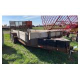 2007 BNM 20' Flatbed Trailer, row:2