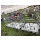 (3) Totes 36' x 48' x 52' H, row:11