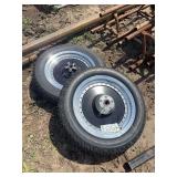 Set of Dunlop D402F tires, row:5