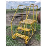 2 Step yellow safety platform, row:7