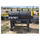 Combination gas/charcoal grill/smoker, row:6