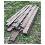 Bundle of Trex decking, row:8