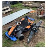 Electric go-kart & dirt bike, row:8