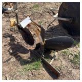 Brinly sleeve-hitch garden tractor plow, row:6