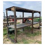 3 Tier Steel Shelf, row:8