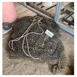 (3) Round bale nets, bldg:green