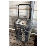 12 volt Electric battery charger, bldg:green
