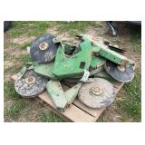 (12) John Deere Double Disc Fertilizer Openers, row:9