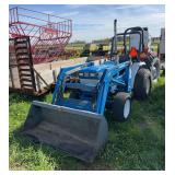 Ford 1520 with 7108 Front End Loader, row:2