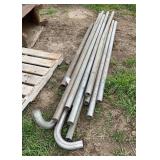 Stainless steel pipe, row:8