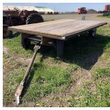 Flat rack wagon with Montgomery Ward running gear, row:3
