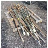 Pallet of T-Posts