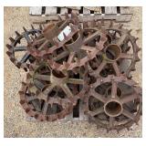 (12) Brillion Crowfoot Packer Wheels