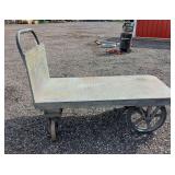 Steel Cart on Wheels