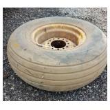 Implement Tire on Rim 14"
