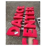 Dance Center Sign