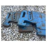 (2) Tractor Weights