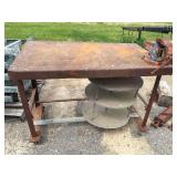 Steel Bench w/ Vise