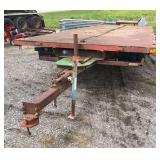 Shop Built 20ft. Tilt Trailer w/ Winch