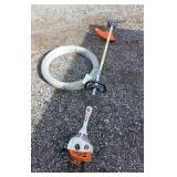 STIHL Weed Whip & Roll of High Tensile Wire