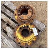 (2) John Deere Hubs