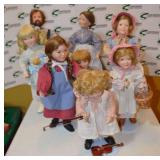 Little House on the Prairie Porcelain Doll Collection