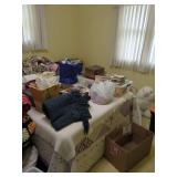 Contents of Yellow Room (Master Bedroom) -does not include items in lots 59-64