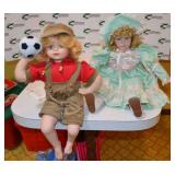 Collectible Porcelain Dolls